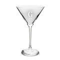 Gettysburg College "G 1832" 10oz Martini Glass