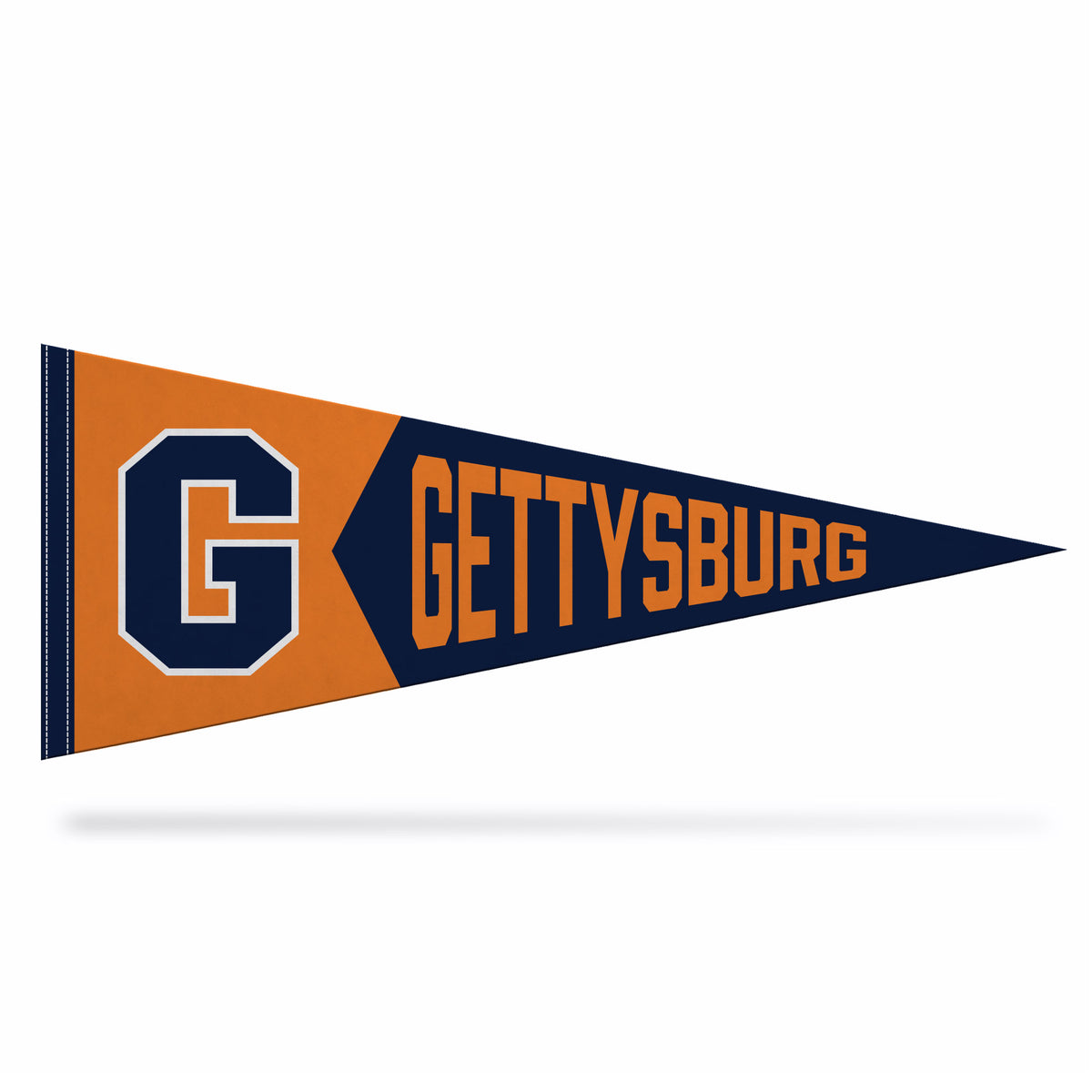Gettysburg College Athletic G  12" x 30" Soft Felt Pennant