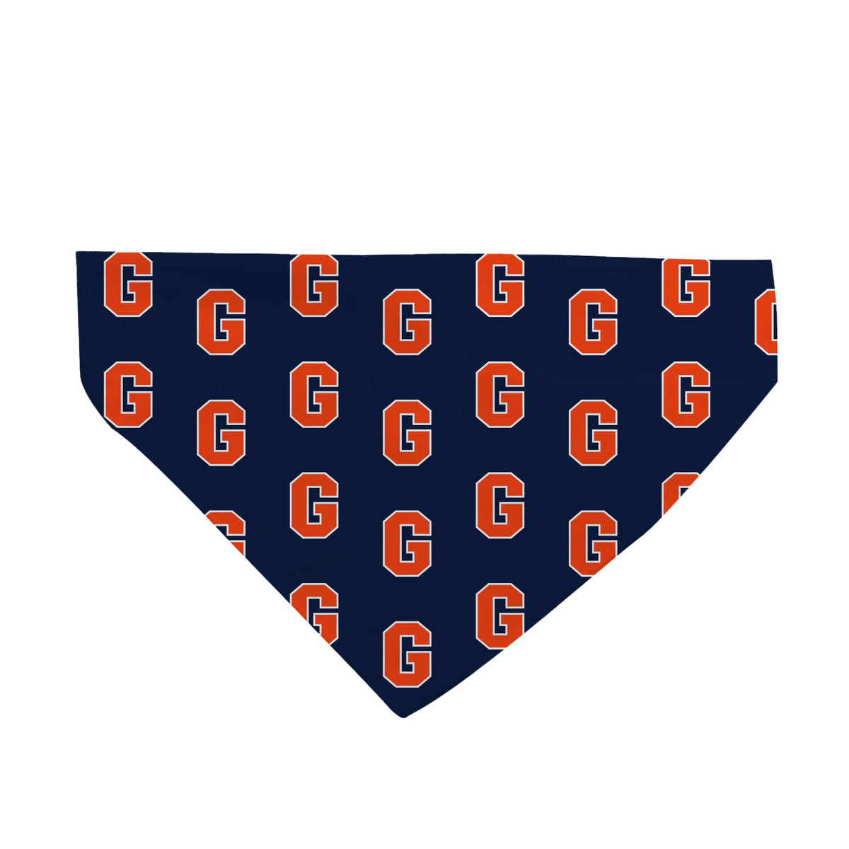 Gettysburg College Block G Sublimated Collar Dog Bandana