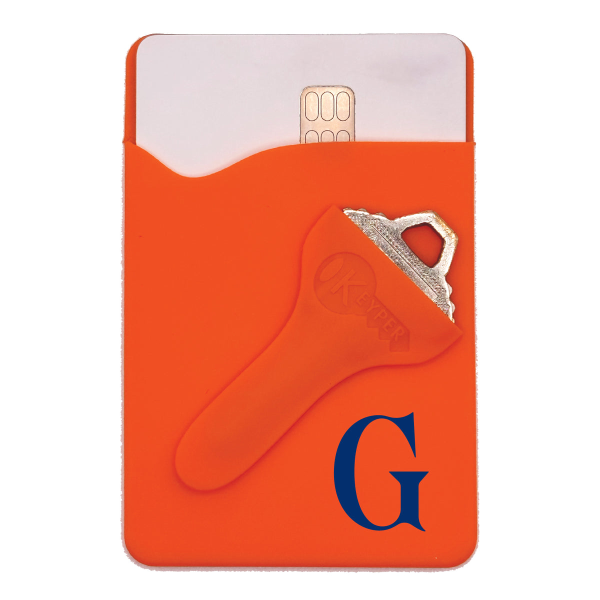 Gettysburg College G Silicone Keyper Phone Wallet