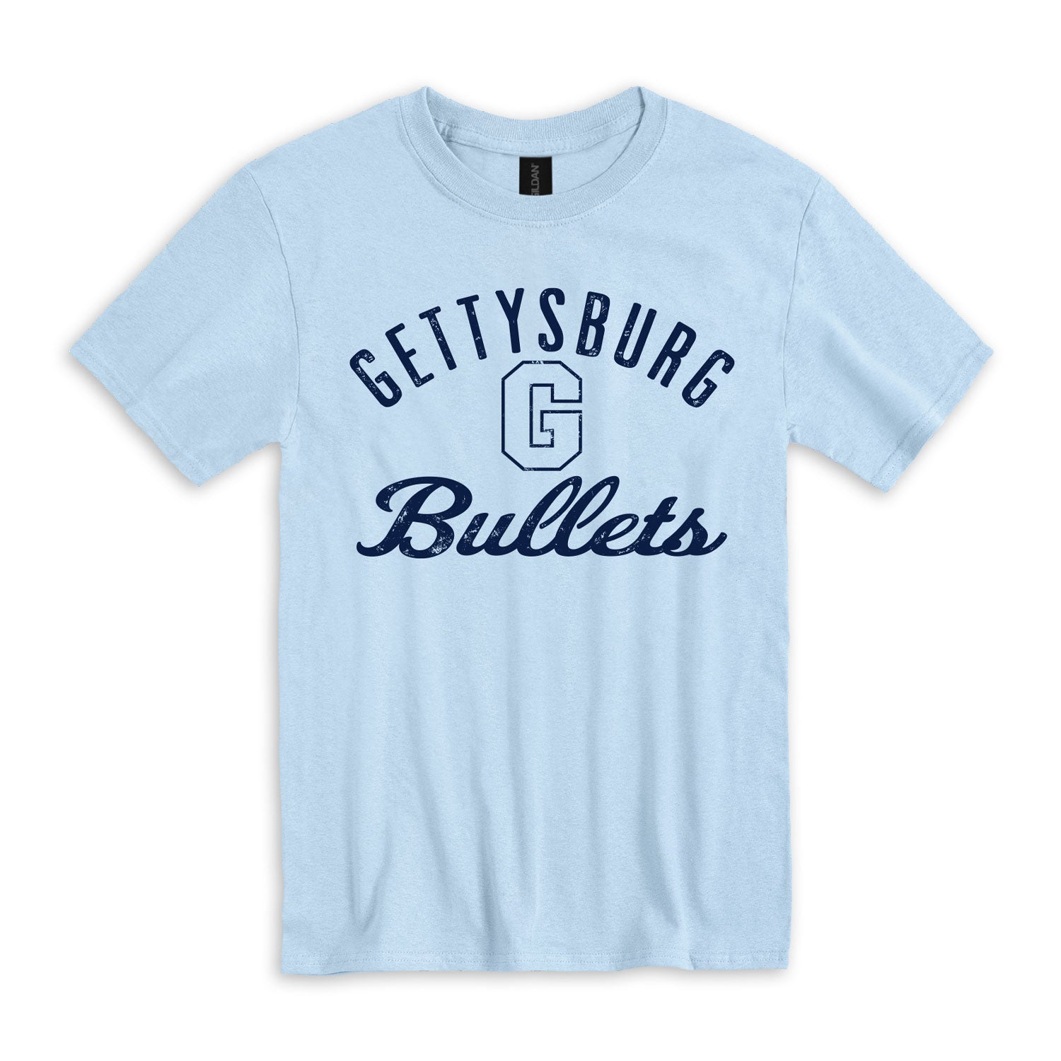 Gettysburg College Bullets Light Blue T-Shirt