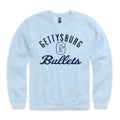 Gettysburg College Bullets Light Blue Crewneck Sweatshirt