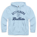 Gettysburg College Bullets Light Blue Hooded Sweatshirt