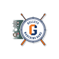 Bullets Marching Band Drum 3.5" Rugged Sticker