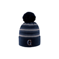 Doc Marled Knit Hat with Cuff and Pom - G