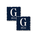 Gettysburg College G 1832 Coasters - 2 Pack