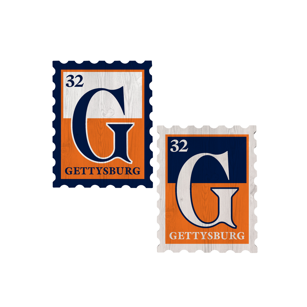 G Gettysburg 32 Oversized Stamp Magnet