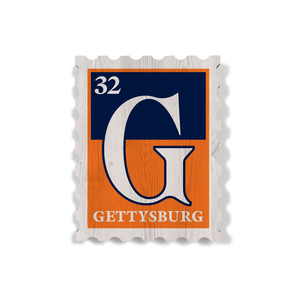 G Gettysburg 32 Oversized Stamp Magnet
