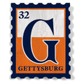G Gettysburg 32 Oversized Stamp Magnet