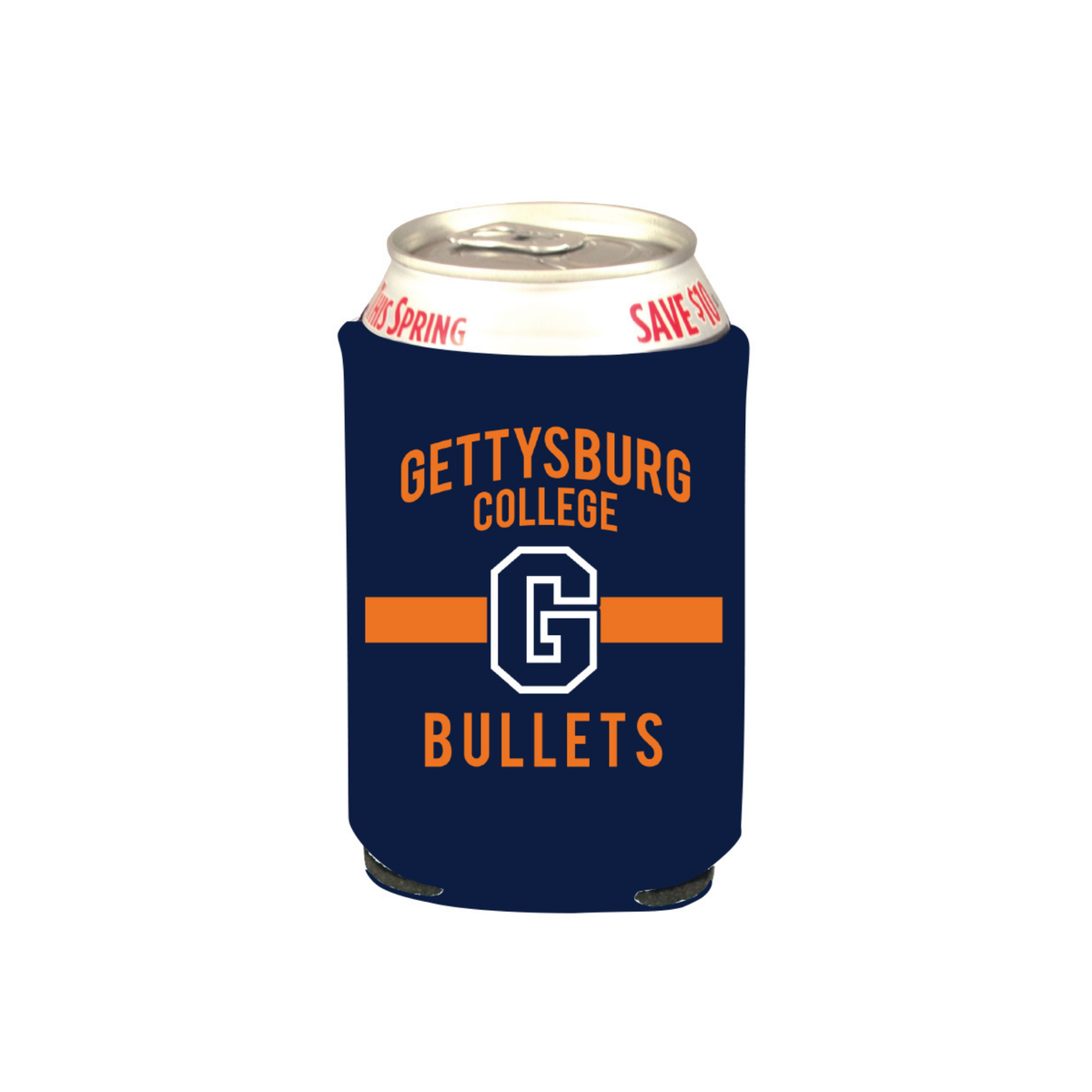 Gettysburg College 12oz Sublimated Can Holder