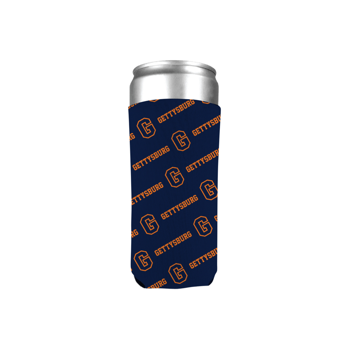 Gettysburg College 12oz Sublimated Slim Fit Can Holder