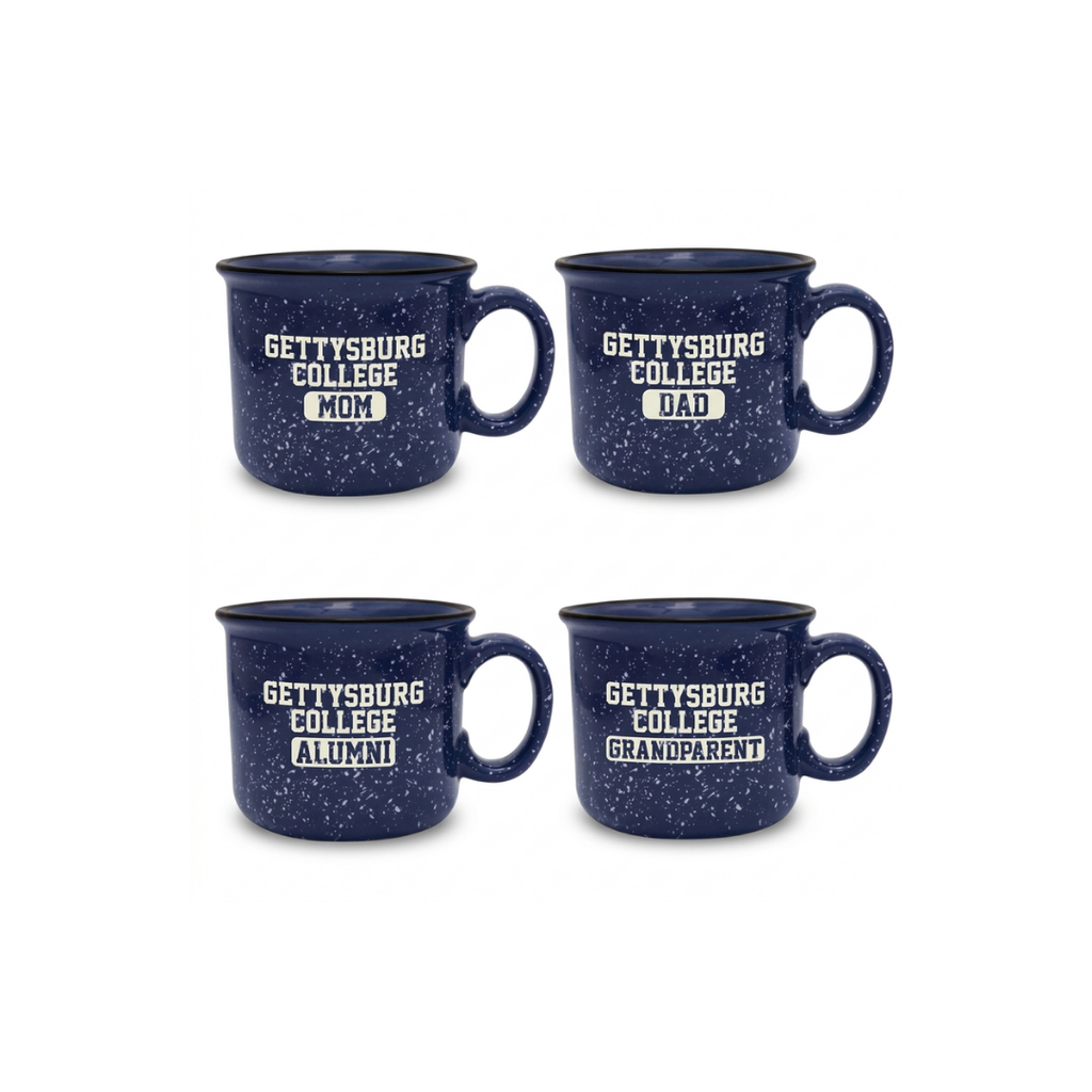 Gettysburg College 14oz Engraved Speckled Ember Mug
