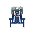Gettysburg College Adirondack Chair 3.5" Rugged Sticker