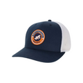 Gettysburg College Billy Bullet 3D Silicone Patch Johnnie-O Coastal Wash Trucker Hat