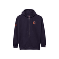 League Gettysburg College Embroidered Essential 2.0 Full Zip Sweatshirt