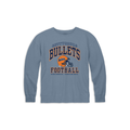 Gettysburg College Football Blue Jean Comfort Colors Lightweight Crewneck Sweatshirt