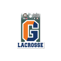 Gettysburg College Split G Lacrosse 3.5" Rugged Sticker
