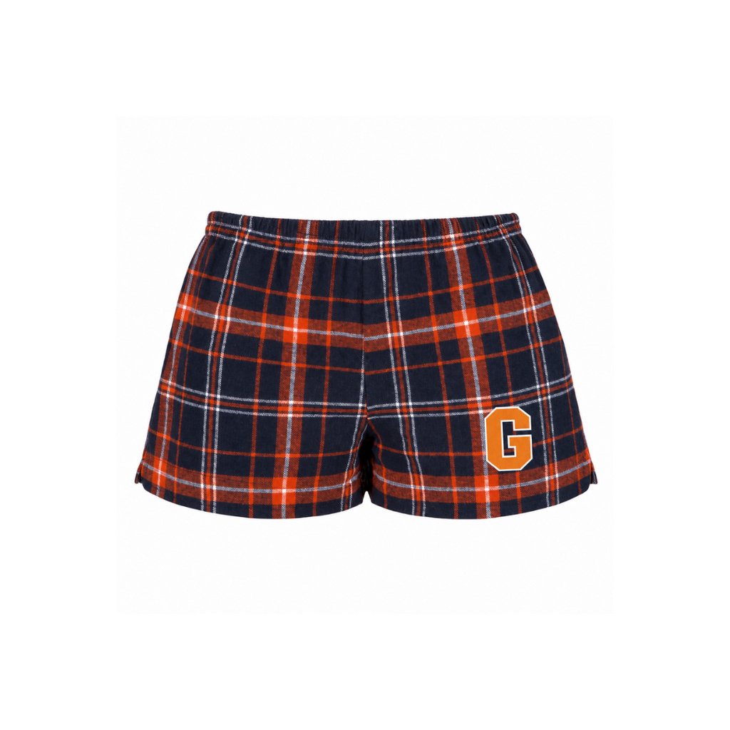 Gettysburg College Ladies Flannel Shorts