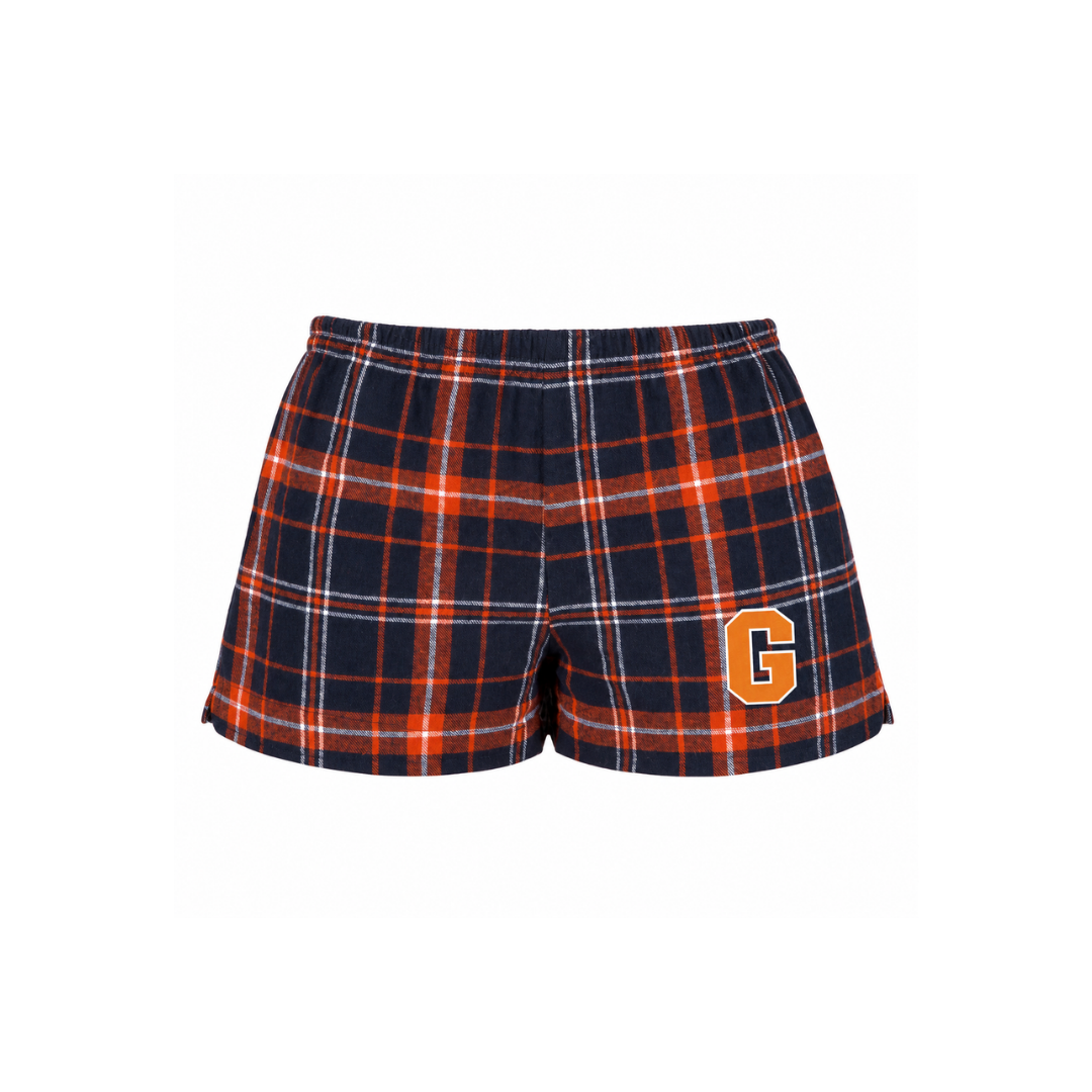Gettysburg College Ladies Flannel Shorts