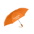 Gettysburg College Orange Folding Automatic Umbrella