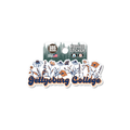 Gettysburg College Script with Flowers 3.5" Rugged Sticker