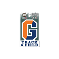 Gettysburg College Split G Track & Field 3.5" Rugged Sticker