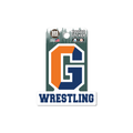 Gettysburg College Split G Wrestling 3.5" Rugged Sticker