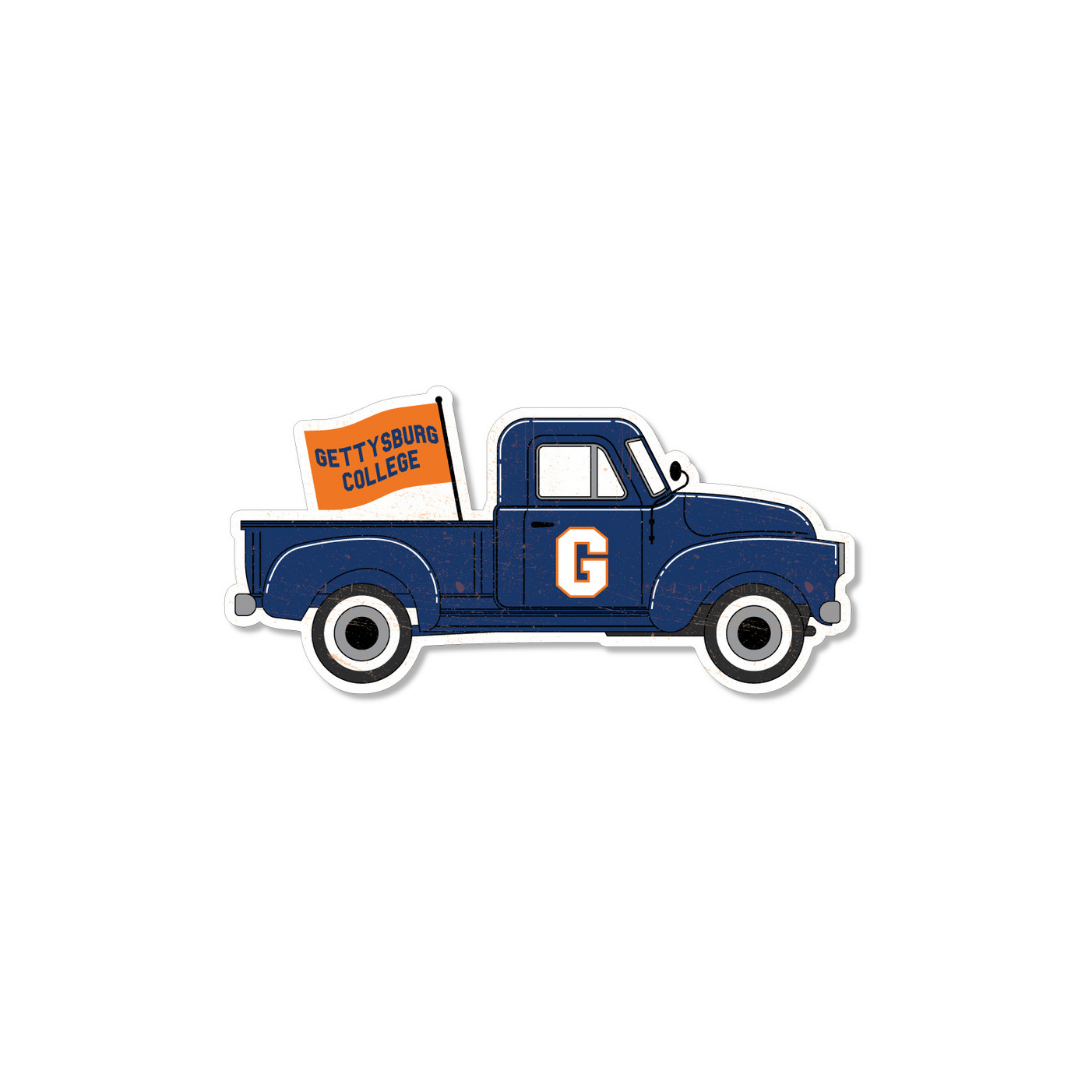 Gettysburg College Truck Magnet