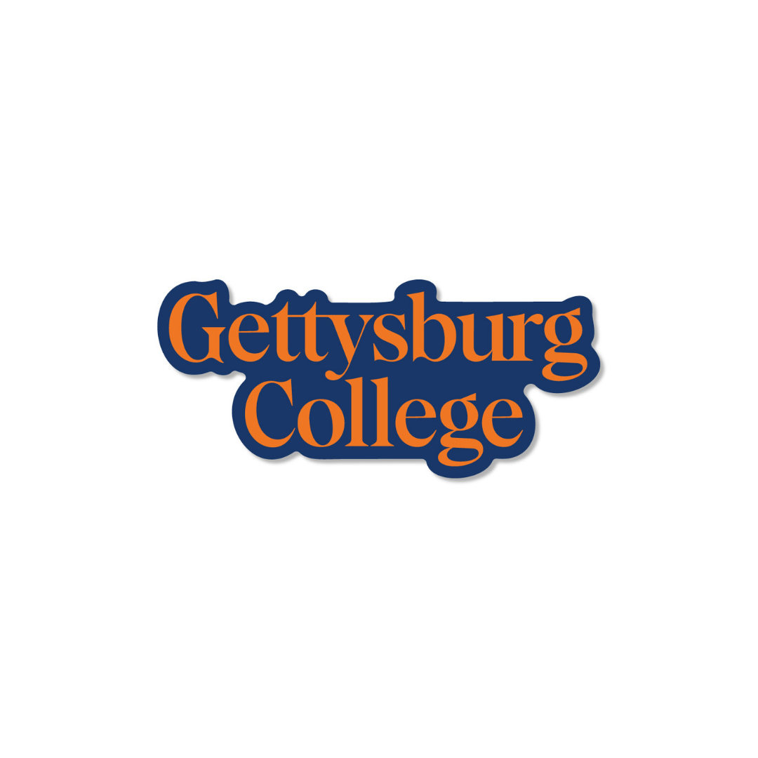 Gettysburg College Wordmark Magnet