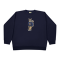 Gettysburg College Embroidered Squirrel Crewneck Sweatshirt
