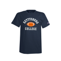 Champion Short Sleeve Navy Tee - Gettyburg College Football