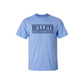 Gettysburg Light Blue Rolled Tee - Bullets Gettysburg College
