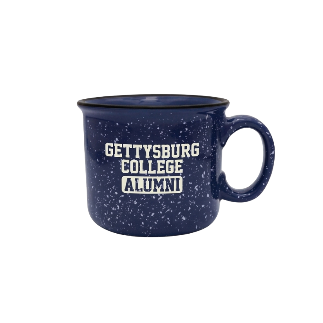 Gettysburg College 14oz Engraved Speckled Ember Mug