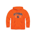 Gettysburg College Block G Orange Hooded Sweatshirt