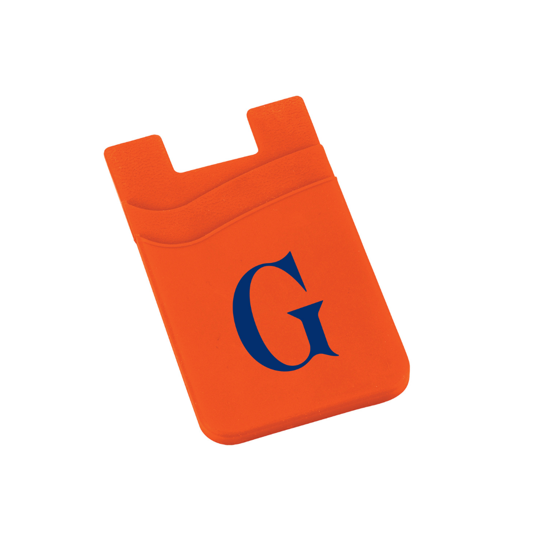 Gettysburg College Silicone Dual Pocket Phone Wallet