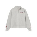 Gettysburg College Women's Embroidered Quarter Zip Diana Mock Neck