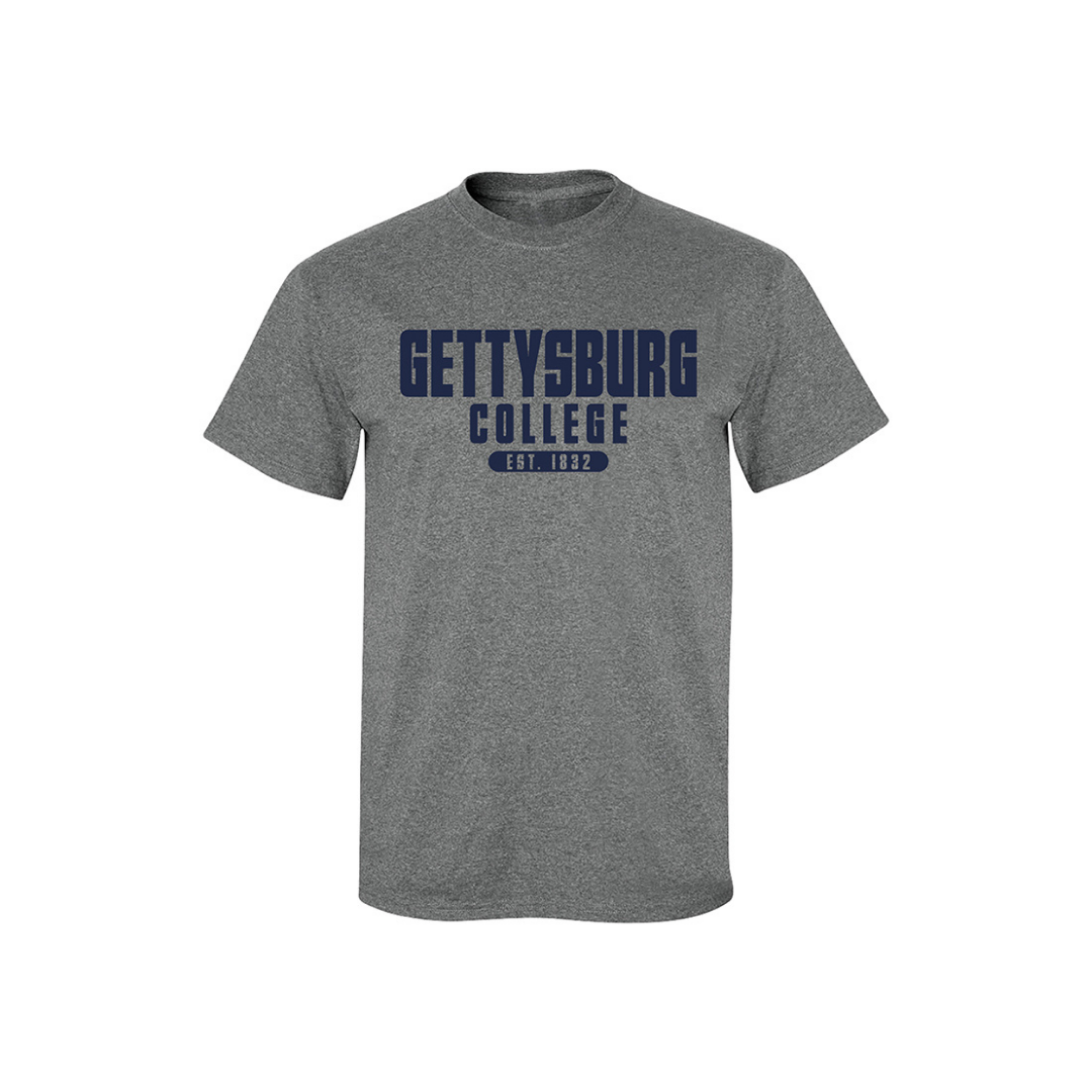 Gettysburg Gray Rolled Tee