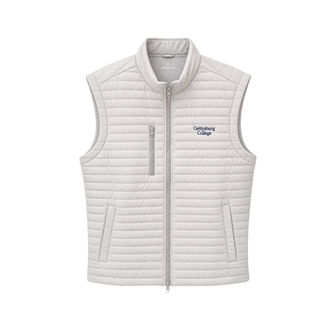 Johnnie-O Gettysburg College Crosswind Seal Men's Vest
