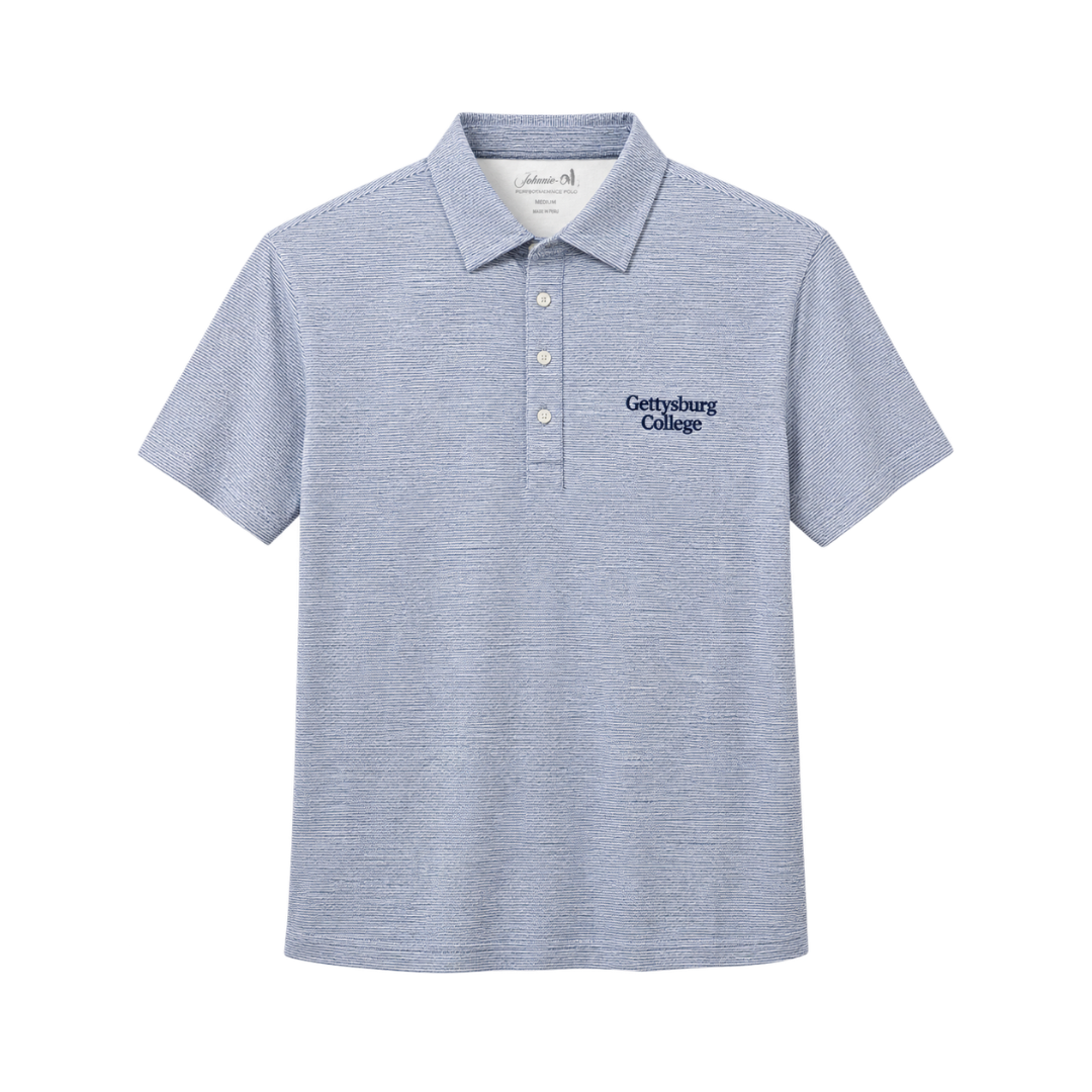 Johnnie-O Gettysburg College Maxine Midnight Navy Women's Polo