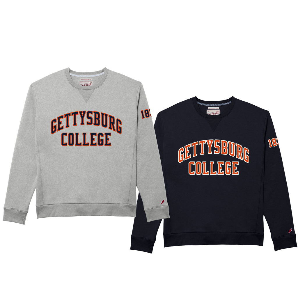 League Gettysburg College 1832 1991 Crewneck