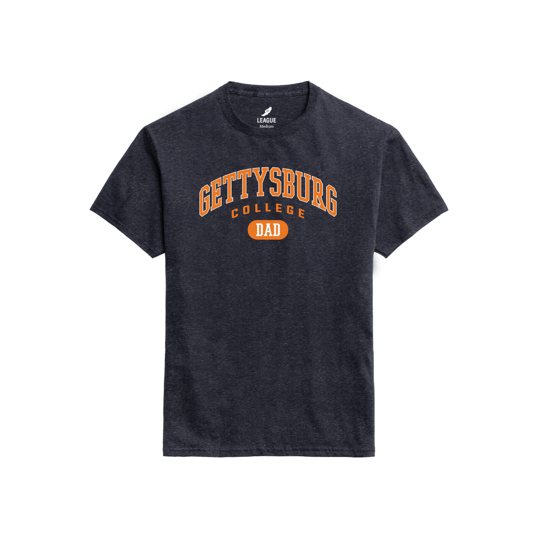 League Gettysburg College Dad Short Sleeve Tee