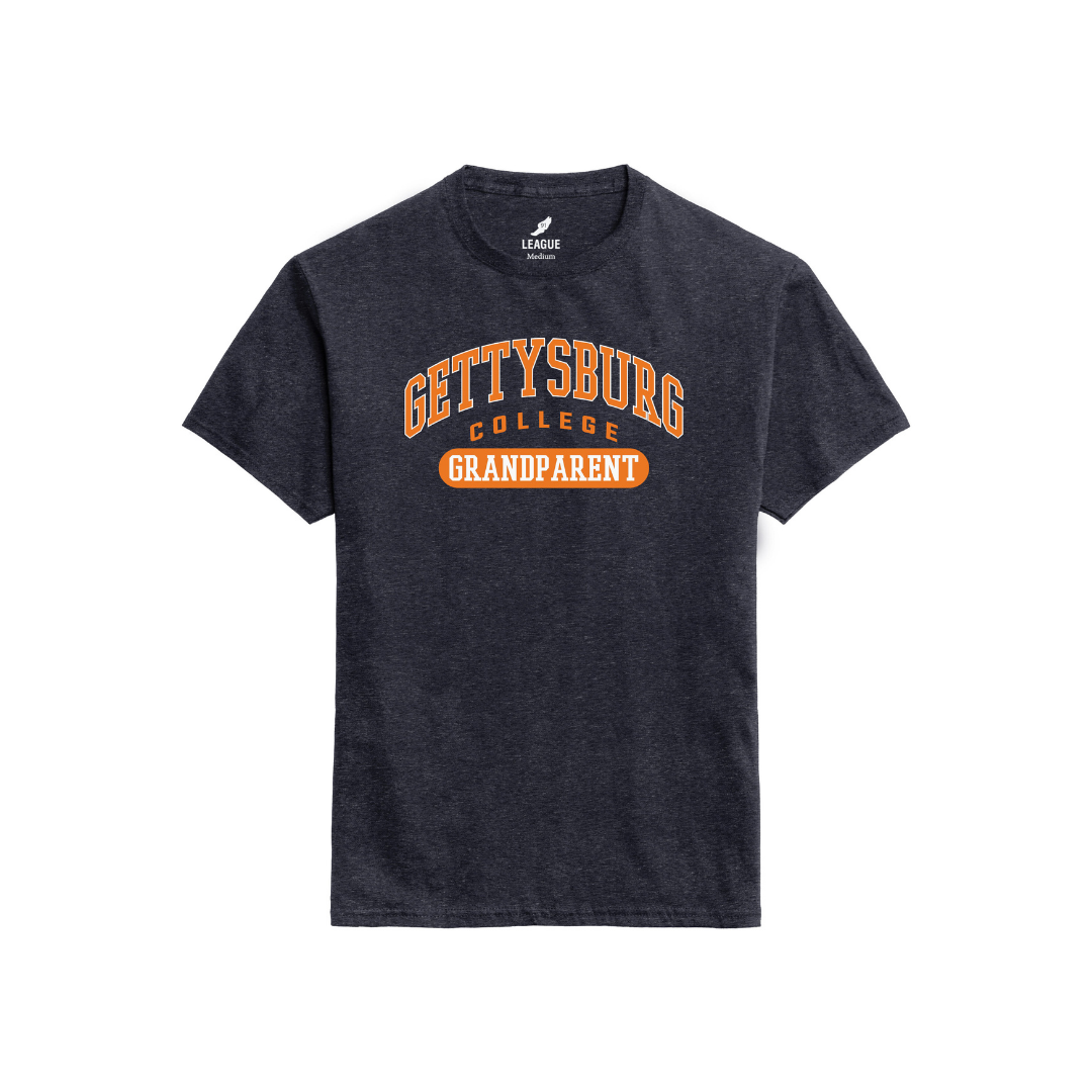 League Gettysburg College Grandparent Short Sleeve Tee