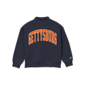 League Gettysburg College Navy Youth Diana Mock Neck