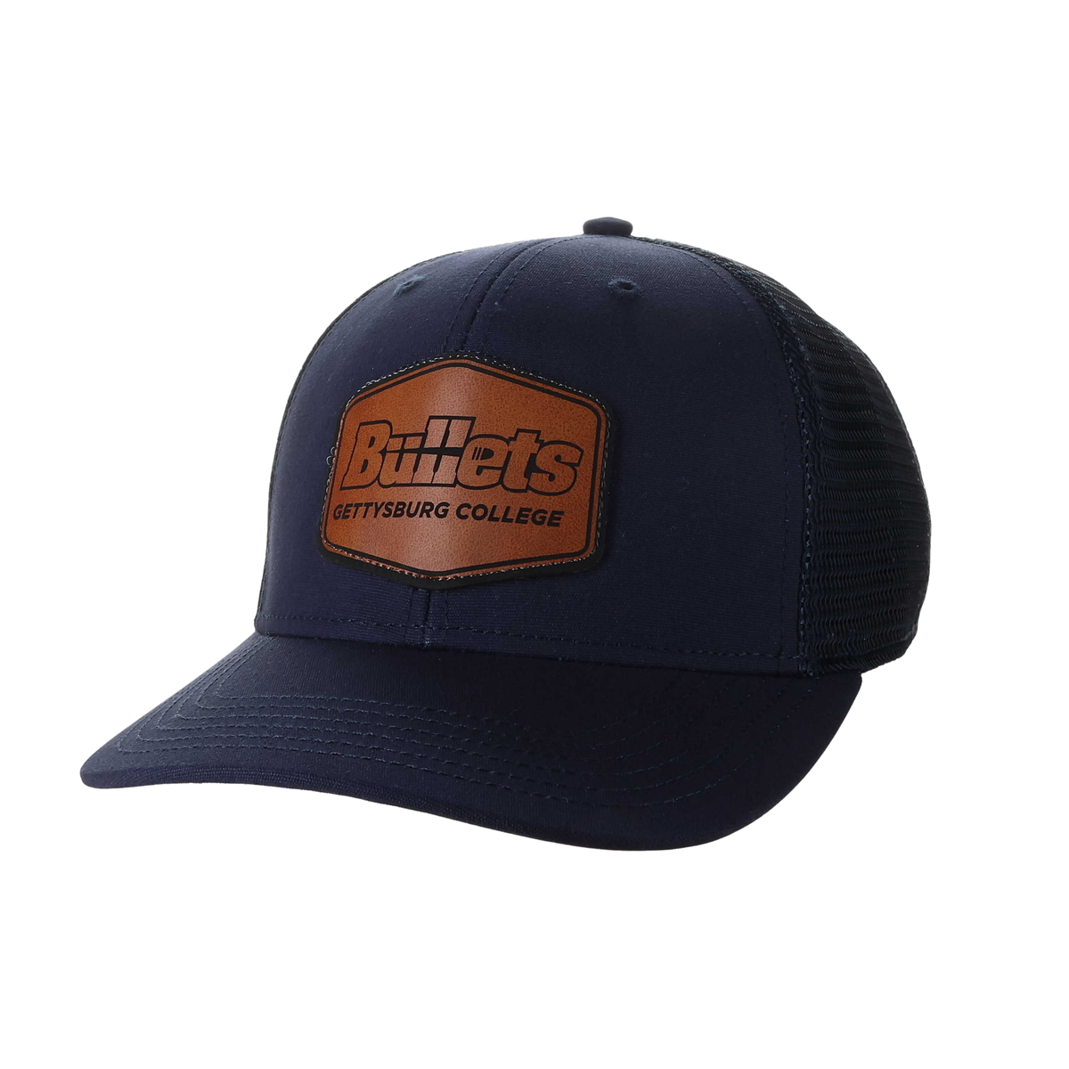 Legacy Mid-Pro Snapback Trucker Hat - Gettysburg College Bullets