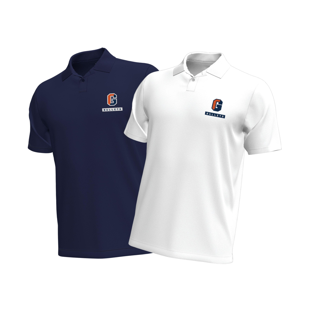 Men's Under Armour Light Weight Motion Polo - Split G Bullets