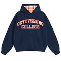 Gettysburg College Embroidered Gingham Hoodie