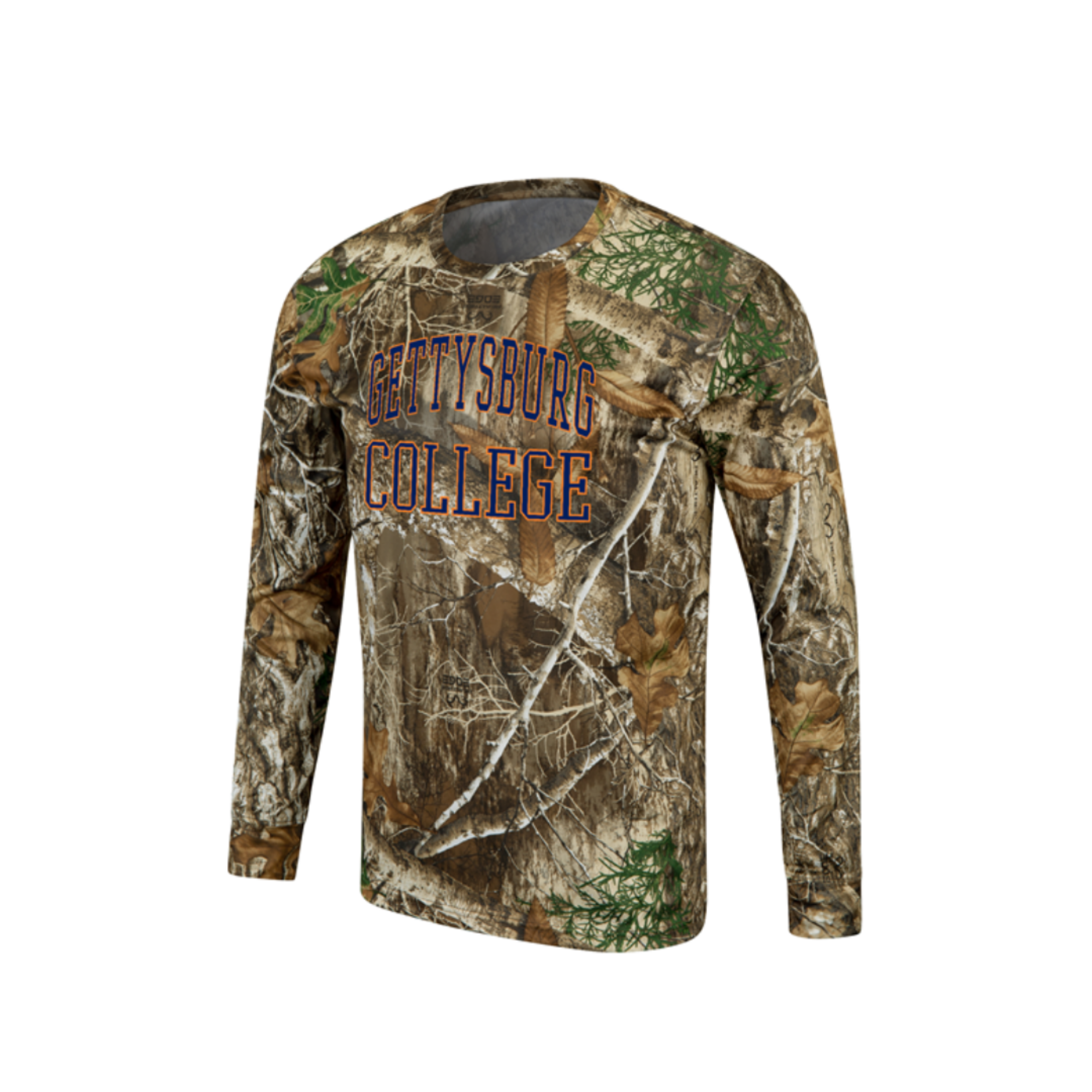 Realtree Edge Camo Long Sleeve Tee - Gettysburg College