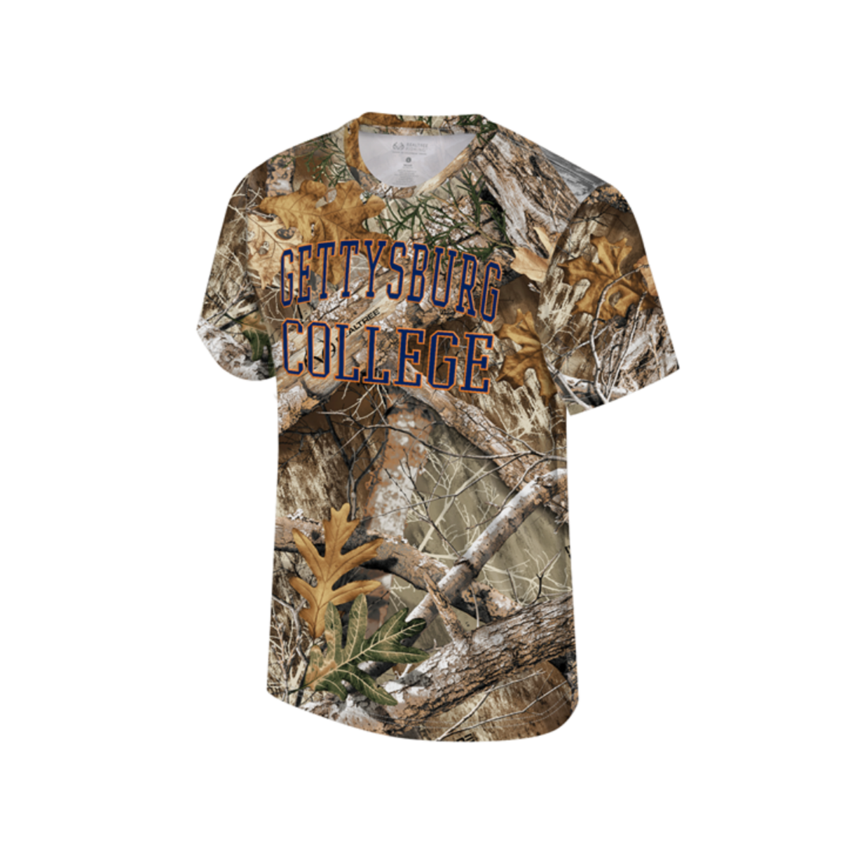 Realtree Edge Camo Short Sleeve Tee - Gettysburg College