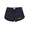 League Gettysburg College Embroidered Ladies Reverse Fleece Shorts
