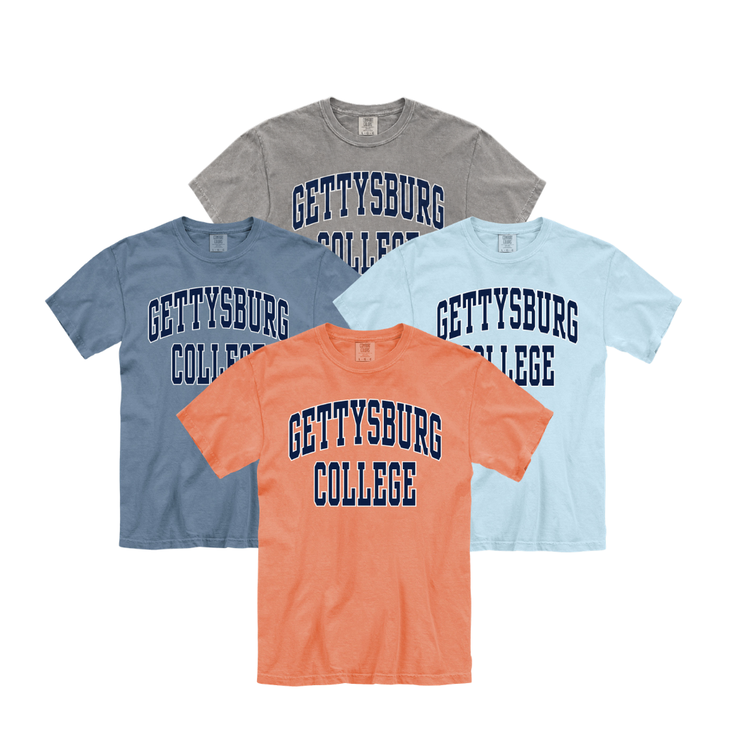 Gettysburg College Comfort Colors Short Sleeve Tee